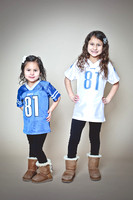 LIly and Bella | Lions Fans